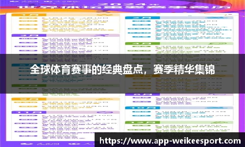 全球体育赛事的经典盘点，赛季精华集锦